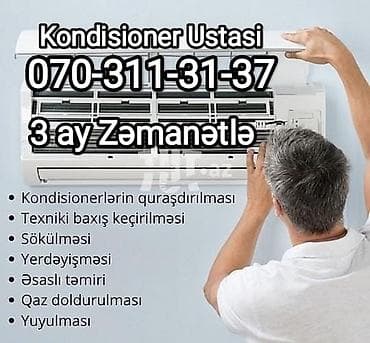 Kondisioner təmiri lalafo.az -da Kondisioner təmiri