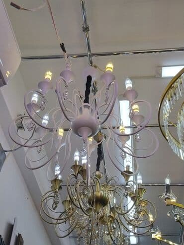 çılçıraq: Çılçıraq, 10 və daha çox lampa, Metal — 1