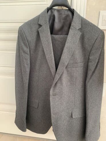 kişi ucun klassik qara kostyum: Satılır ölçü 52 — 1