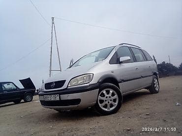 qara 07 sekilleri: Opel Zafira, gümüş rəng, 7 yerlik kompakt miniven. qiymətinde — 2