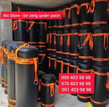 Hər növ və ölçüdə boks kisələrinin (qruşaların) satışı. Dermanti̇n lalafo.az -da Hər növ və ölçüdə boks kisələrinin (qruşaların) satışı. Dermanti̇n