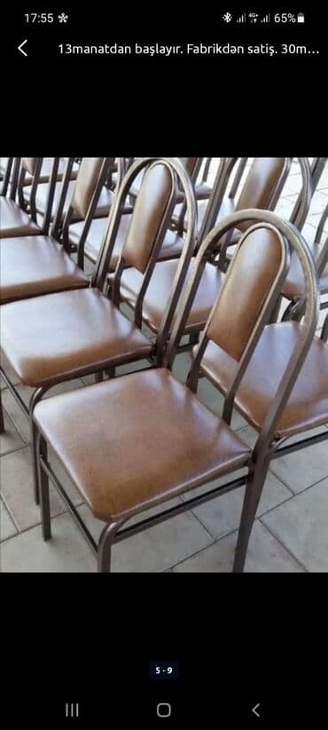 miz ustul: Mətbəx üçün, Yeni, Qatlanmayan, Stul — 16