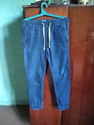 moto geyimlər: Cins şalvar kişi üçün tezedi razmer 38 yeni 30 M L olur mene balaca — 4