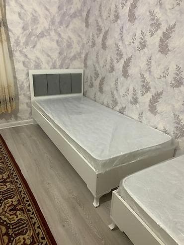 islenmis matras: Açar sözlər: tək nəfərlik çarpayı, ağ rəng, yastı başlıq, ortopedik — 1