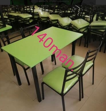 toxunma saplar satisi: Yeni, Kvadrat masa, Açılmayan, Stullar ilə, Metal, Azərbaycan — 10