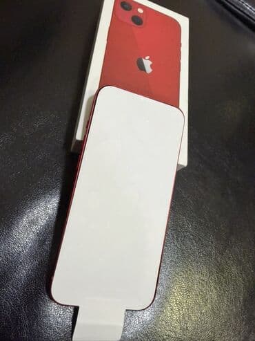 IPhone 13, 256 GB, Qırmızı, Barmaq izi, Zəmanət, Face ID