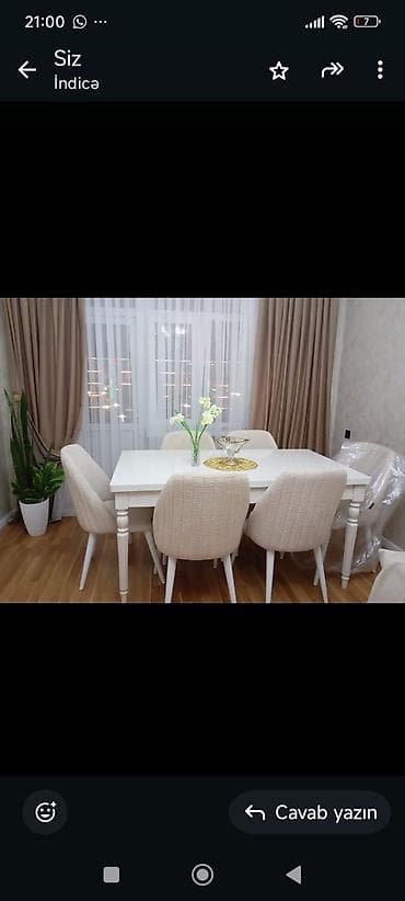 banka alıram: AYNUR 2 💃 Təzə masa satılır 1.60.acilir 2 mt / eni 90 sm Təzədir — 1