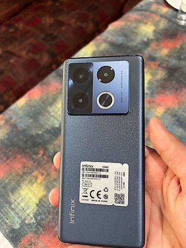 mobil kondisoner: Infinix Note 40 Pro, 256 GB, rəng - Mavi, Simsiz şarj — 2