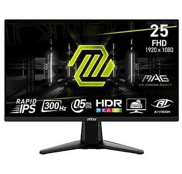 w202 manitor: MSİ 300 hz 0.5 ms Gaming monitor - Ekran: 25", FHD 1920×1080 - Panel — 1