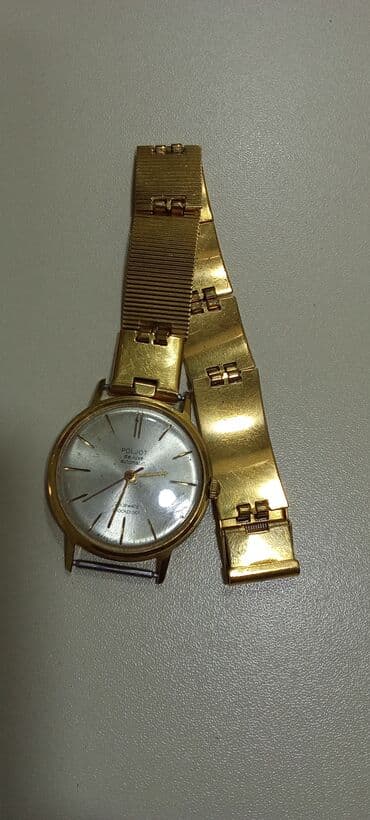 Qol saatları: İşlənmiş, Qol saatı, rəng - Qızılı — 3