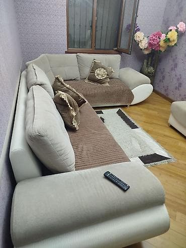 Künc divan dəsti uzunu 3.50 bir - Dizayn: L formalı künc divan