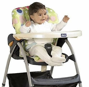 Игрушки: Chicco uşaq yemək stulu - Rahat və yumşaq oturacaq: rəngli, yuyula — 2