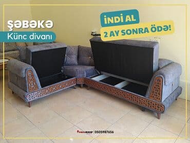 əncir cemi: Künc divan, Yeni, Açılan, Bazalı, Parça, Ünvana pulsuz çatdırılma — 4