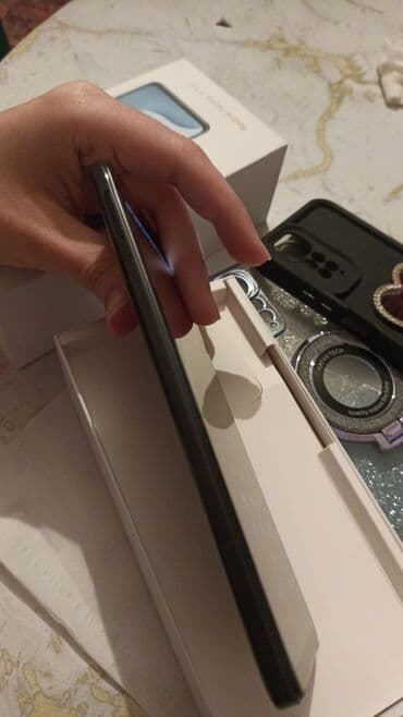 telefon ucun tutacaq: Redmi Note 11S, 64 GB, rəng - Göy, Sensor, Barmaq izi, İki sim kartlı — 3