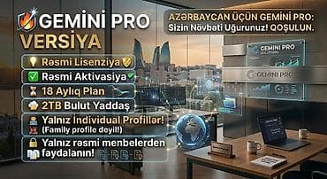 faize pul online: GEMINI PRO – Azərbaycan üçün rəsmi versiya Xidmət xüsusiyyətləri: - — 1
