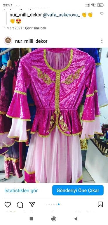 женские восточные костюмы: Rəngarəng milli geyimlər. kirayəsi də var. hər xalqın geyimi — 3