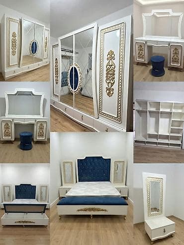 Yataq dəsti satılır material MDF maşın boyasıdır dolabın eni 6o sm — 1