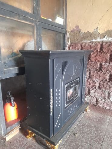 od samavarı: Təbii qaz sobası – dekorativ klassik dizayn - Yanacaq növü: təbii qaz — 2