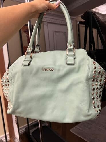 qaşlı çanta: Pinco marksidi, originaldi, hec bir problemi yoxdur bir iki defe — 7