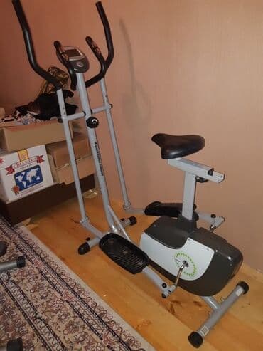 турник для дома: Bu elliptik trenajor məşq zamanı rahatlıq və sabitlik təmin edən — 1