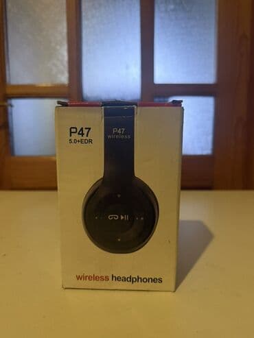 p47: Yeni Simsiz (Bluetooth) Qulaqcıqlar, JBL, rəng - Qara — 3