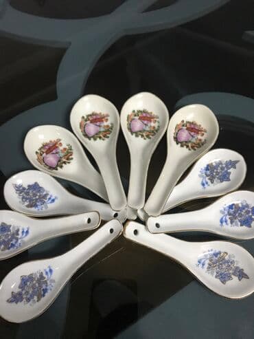 Nahar dəsti, rəng - Ağ, Keramika, Madonna, 10 nəfərlik