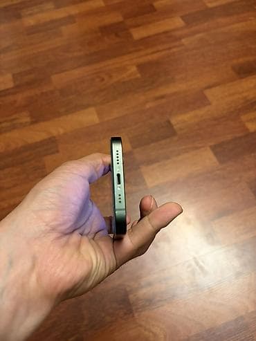 barter telefon iphone: IPhone 13, Yaşıl, Face ID — 6