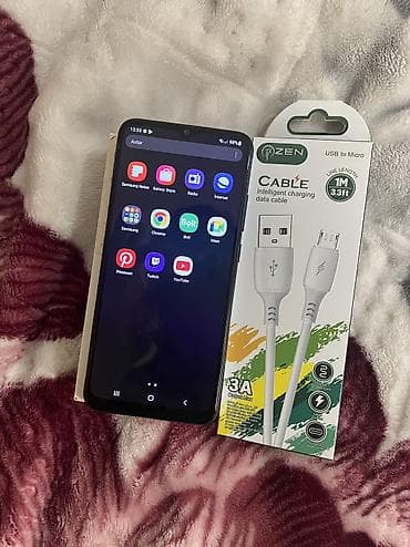 telefon a 32: Samsung Galaxy A02 S, 32 GB, rəng - Göy, İki sim kartlı — 2