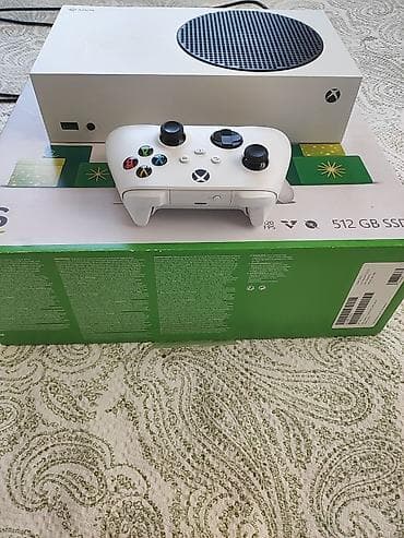 ssd: Xbox Series S oyun konsolu – 512 GB SSD - Kompakt dizayn, ağ korpus — 1