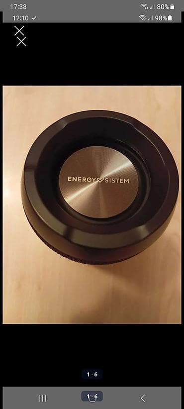 İşlənmiş Acoustic Energy Kolonka, Növ - Bluetooth, rəng - Qara