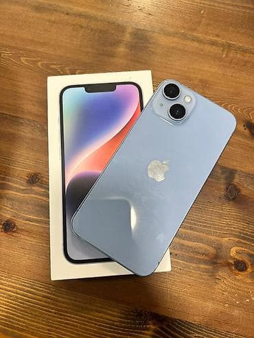 iphone 14 2 ci el: IPhone 14, 128 GB, Mavi, Simsiz şarj, Face ID — 1