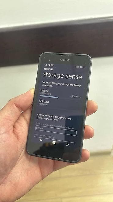 telefon ev: Nokia 7, 8 GB, rəng - Qara, Sensor — 2