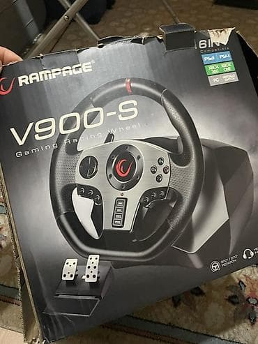 Rampage V900-S Gaming Racing Wheel Az ve seliqeli istifade