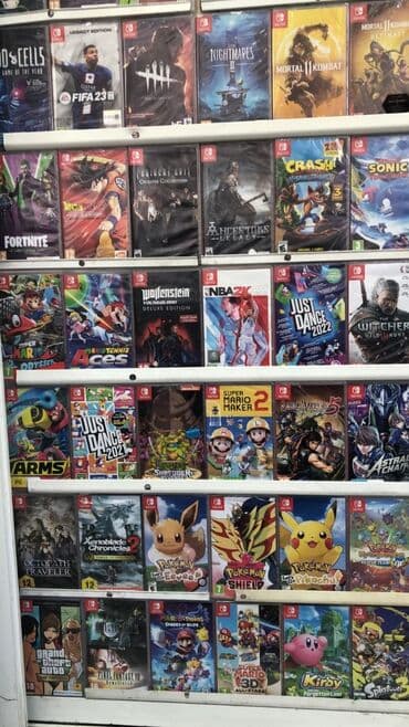Nintendo switch oyunları Nintendo switch oyun diskləri Nintendo switch