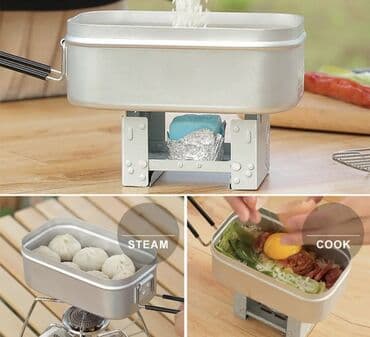 Süfrə qab-qacaqı: Qazan, rəng - Gümüşü, Alüminium — 4