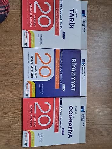 DİM sınaq imtahanları üçün toplular – 20 variant - Fənlər: Tarix (II