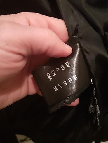 barter geyim: Gencede satilir Quzu derisinen natural koja kurtka Moskvadan Снежная — 9