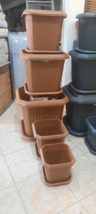 большие горшки для цветов: Dibcek qabi kvadrat gul qabi kvadrat dibcek qabi duzbucaqli gul qabi — 10