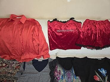 sort: Qadın geyimləri dəsti.hamisi bir yerde 10 m. bir iki defe geyinilib — 3