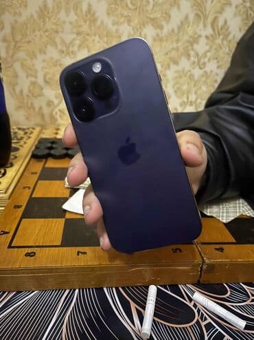Kompüter, noutbuk və planşetlər: IPhone 14 Pro, 128 GB, Deep Purple, Face ID — 2