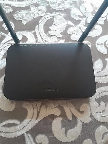 ev modemi: Nokia Wi‑Fi router - İki ədəd xarici antena ilə güclü və sabit siqnal — 1
