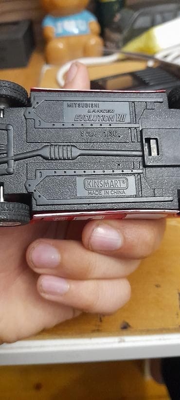 Mitsubishi Lancer Evo Kingsmart Markalı 1:36 Ölçü model vidinə görə — 6