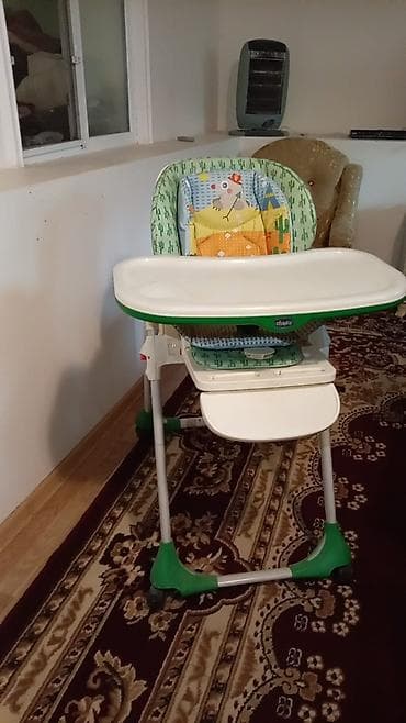Uşaq yemək stulu – Chicco Polly (qatlanan model) - Rahat və yumşaq