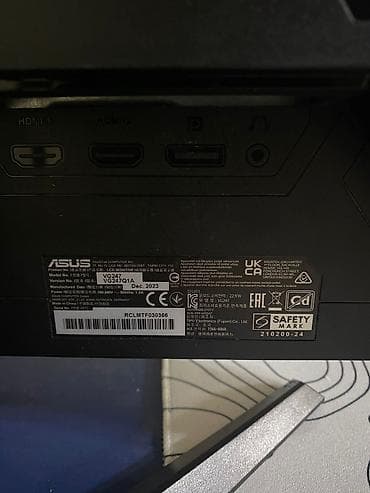 Modemlər və şəbəkə avadanlıqları: ASUS MANİTOR 24 inch 165 Hz səliqəli və az işlənib heçbir problemi — 3