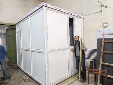 anbar üçün konteyner: Mühafizə BUTKALARI. 120x120=690 man Təzə 155x155=690 man işlenmişi — 4