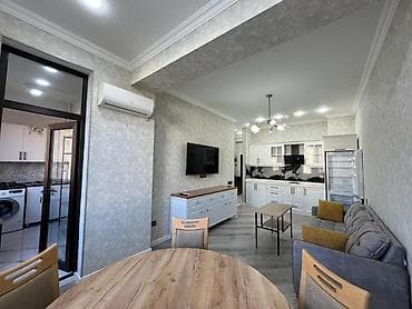 studio menziller: İcarəyə verilir 2 otaqlı yeni tikili 50 m², Elmlər Akademiyası m — 3