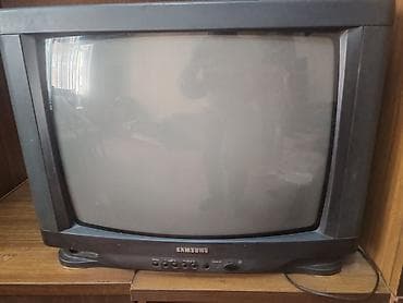 smartbox tv: Samsung kineskop TV - Ekran: təxminən 21–25 düym, əyri kineskop - — 1
