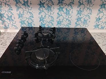 beko qaz plitesi: Qarışıq sobası Quraşdırılan, 4 gözlü, İşlənmiş — 1