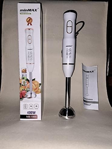 Video oyunlar və konsollar: Blender minMAX – əl blenderi Texniki göstəricilər: - Güc: 400W - — 2