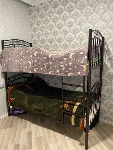 masa ayaqlari: Oğlan və qız üçün, Çarpayı, Matrassız, Siyirməsiz, Dəmir — 2